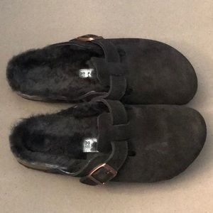 Brand new Sherpa Birkenstock’s